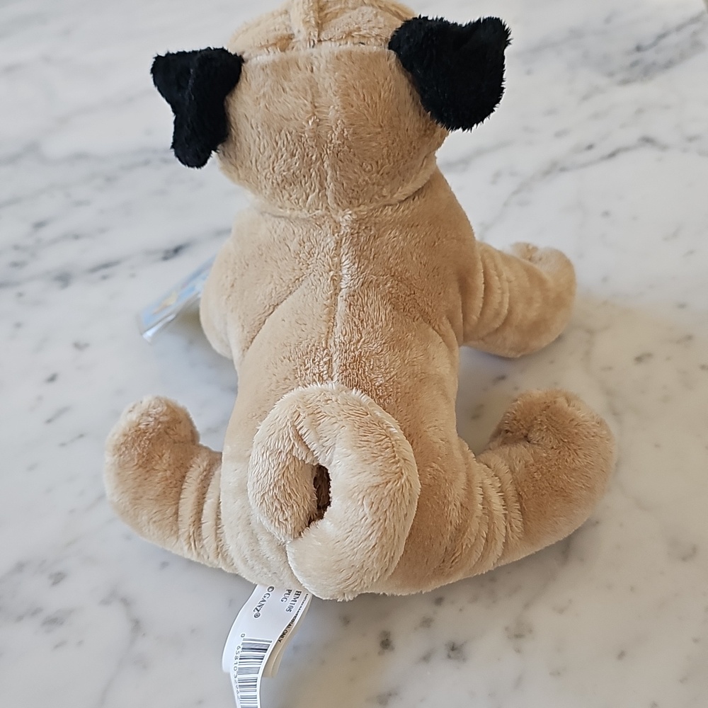 GANZ Webkinz Plush Pug with Sealed Unused Secret Code-HM105 - Picture 5 of 9
